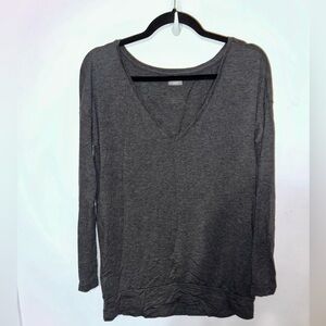 Aerie dark grey long sleeve